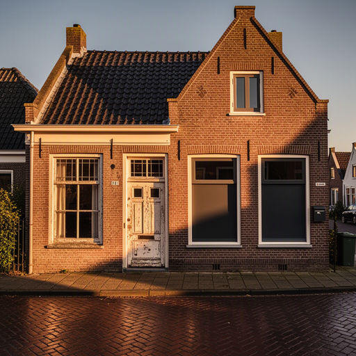 Witte kunststof kozijnen met HR++ glas in een jaren 60-rijtjeshuis