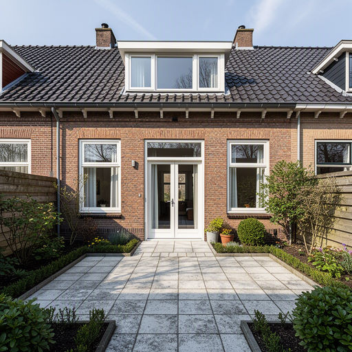 Monteur plaatst een kunststof schuifpui in Wassenaar