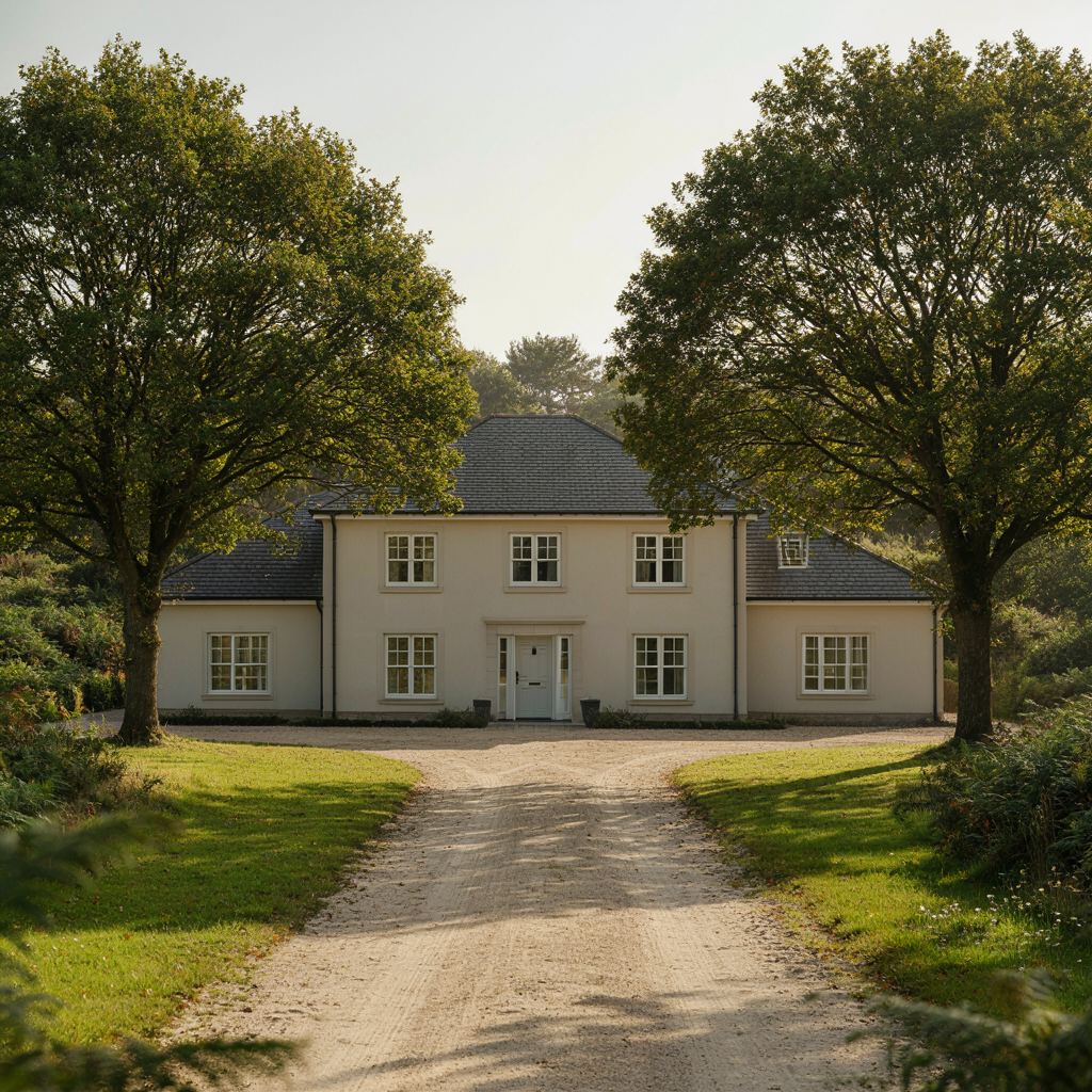 Moderne twee-onder-een-kap woning in Leiderdorp met antraciet kunststof kozijnen aan het water
