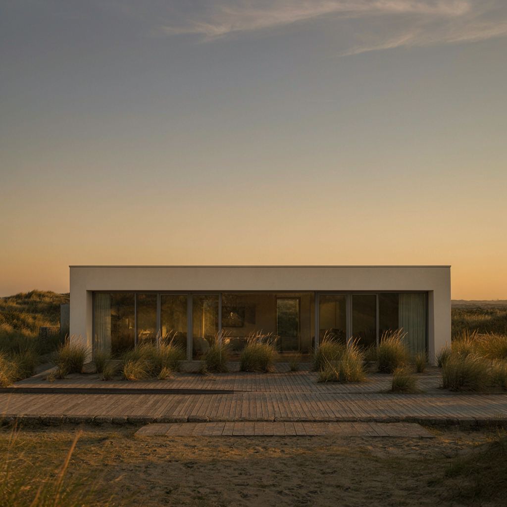 Moderne woning in Pijnacker met antracietkleurige kunststof kozijnen en vloer-tot-plafond glas